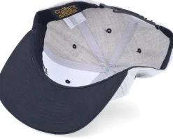 Kids Natural Genious Heather Grey/Black Snapback - Kiddo Cap
