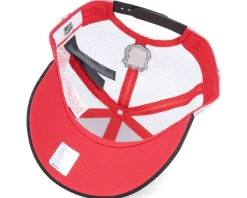 Kids New Jersey Devils Lockup Meshback Black/White Trucker - Outerstuff