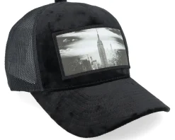 Kids New York Skyscraper Velvet Black Trucker - Calza Pennello