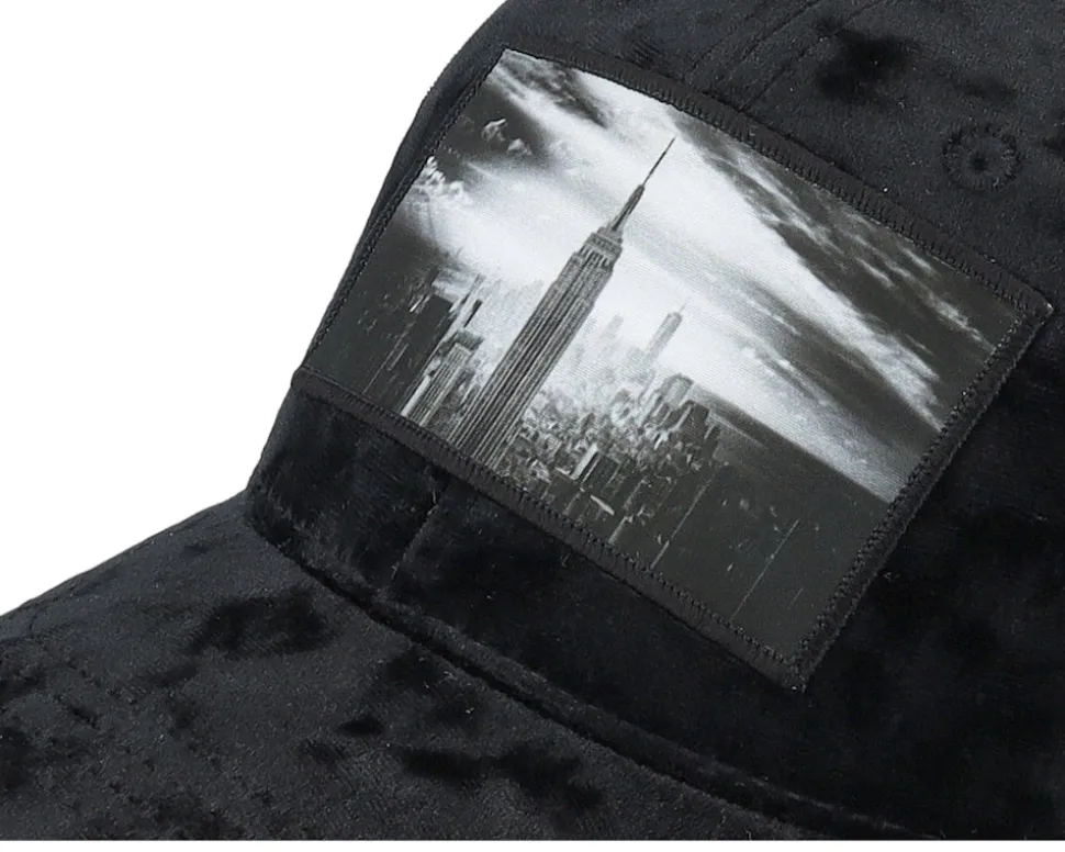 Kids New York Skyscraper Velvet Black Trucker - Calza Pennello