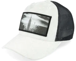 Kids New York Skyscraper Velvet White/Black - Calza Pennello