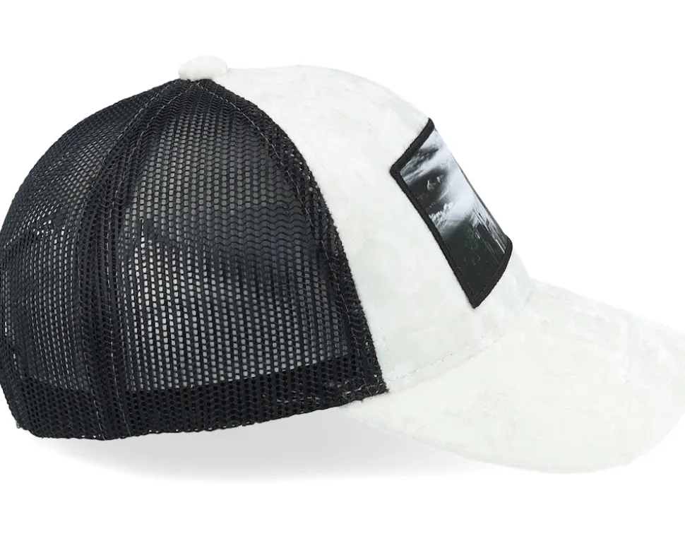 Kids New York Skyscraper Velvet White/Black - Calza Pennello
