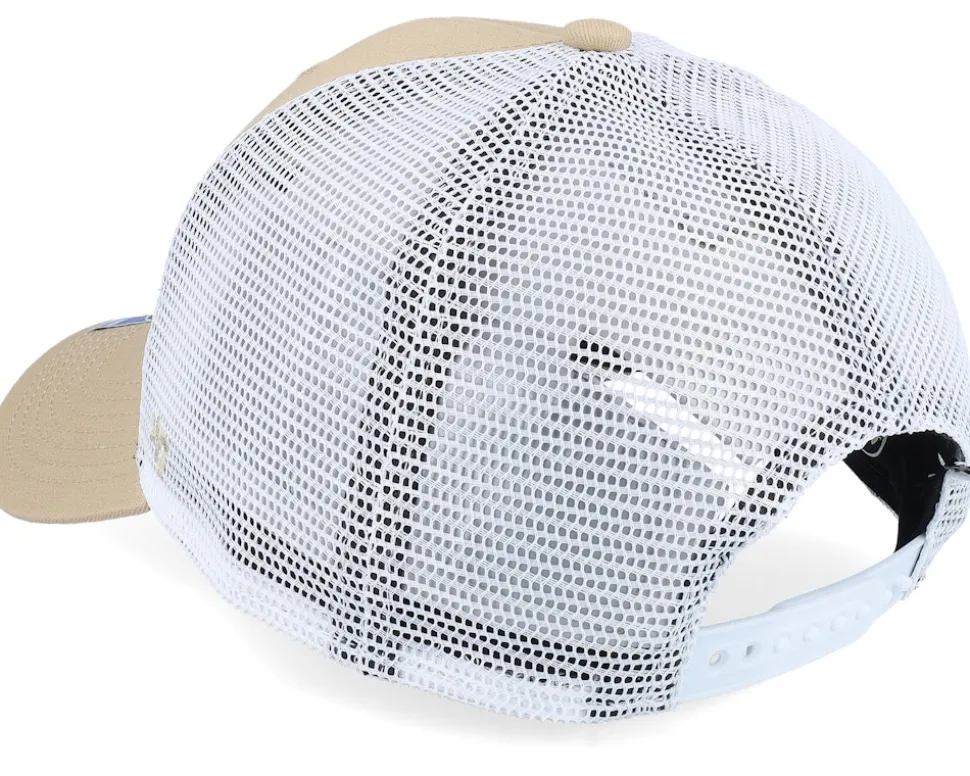 Kids New York Yankees Branson Mvp Khaki/White Trucker - 47 Brand