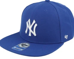 Kids New York Yankees MLB Shot 47 Tain Royal Snapback - 47 Brand