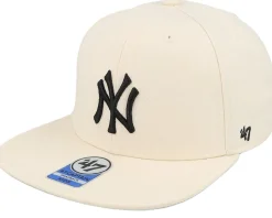 Kids New York Yankees MLB Shot 47 Tain Natural Snapback - 47 Brand