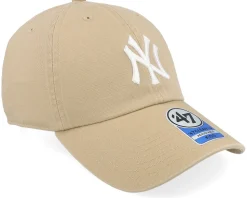 Kids New York Yankees MLB Clean Up Khaki Dad Cap - 47 Brand
