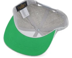 Kids Nils Engraved Patch Heather Grey Snapback - Kiddo Cap