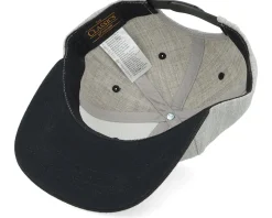 Kids Ninja Rabbit Heather Grey/Black Snapback - Kiddo Cap