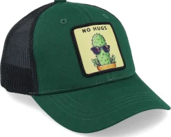 Kids No Hugs Cactus Dark Forest/Black Trucker - Kiddo Cap