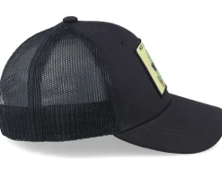 Kids No Hugs Cactus Dark Black Trucker - Kiddo Cap