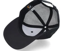 Kids No Hugs Cactus Dark Black Trucker - Kiddo Cap