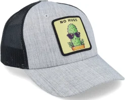 Kids No Hugs Cactus Dark Heather Grey/Black - Kiddo Cap