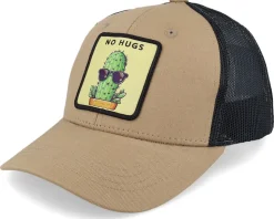 Kids No Hugs Cactus Dark Heather Grey/Black - Kiddo Cap