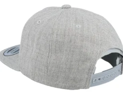 Kids Ny Blue Force Heather Grey Snapback - Kiddo Cap