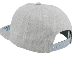 Kids Ny Red Force Heather Grey Snapback - Kiddo Cap