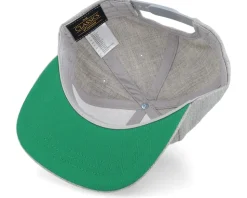 Kids Ny Red Force Heather Grey Snapback - Kiddo Cap