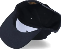 Kids O Letter 3D Black Snapback - Kiddo Cap