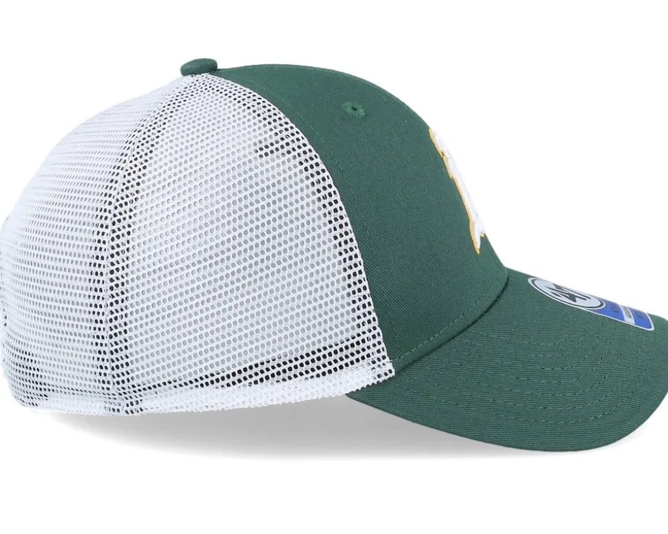 Kids Oakland Athletics Branson Mvp Dark Green/White Trucker - 47 Brand