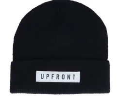 Kids Ocean Youth Beanie Black Cuff - Upfront