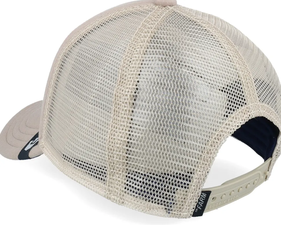 Kids Ok Zoomer Tan A-Frame Trucker - Goorin Bros.