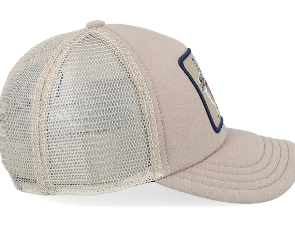 Kids Ok Zoomer Tan A-Frame Trucker - Goorin Bros.