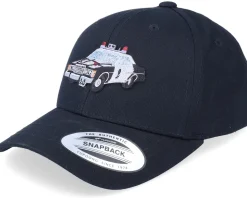 Kids Old Police Car Black Adjustable - Kiddo Cap