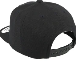 Kids Old Tractor Big Patch Black Snapback - Kiddo Cap