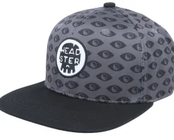 Kids Opposites Attract Deep Charcoal Snapback - Headster