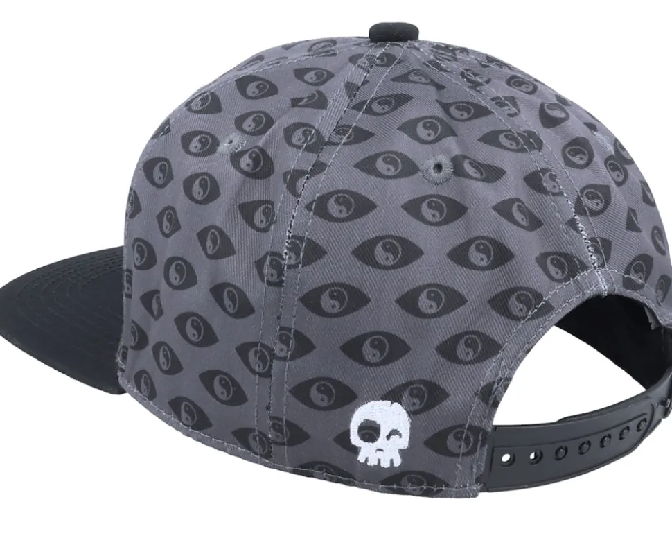 Kids Opposites Attract Deep Charcoal Snapback - Headster