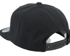 Kids Origami Paper Bird Black Snapback - Kiddo Cap