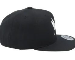 Kids Origami Paper Bird Black Snapback - Kiddo Cap