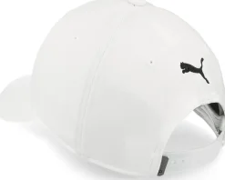 Kids P Cap White Glow/Black Adjustable - Puma