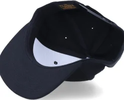 Kids P Letter 3D Black Snapback - Kiddo Cap