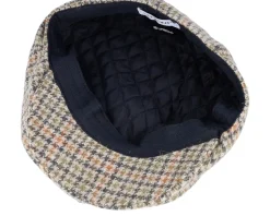 Kids Paper Boy Hat Olive Flat Cap - Upfront