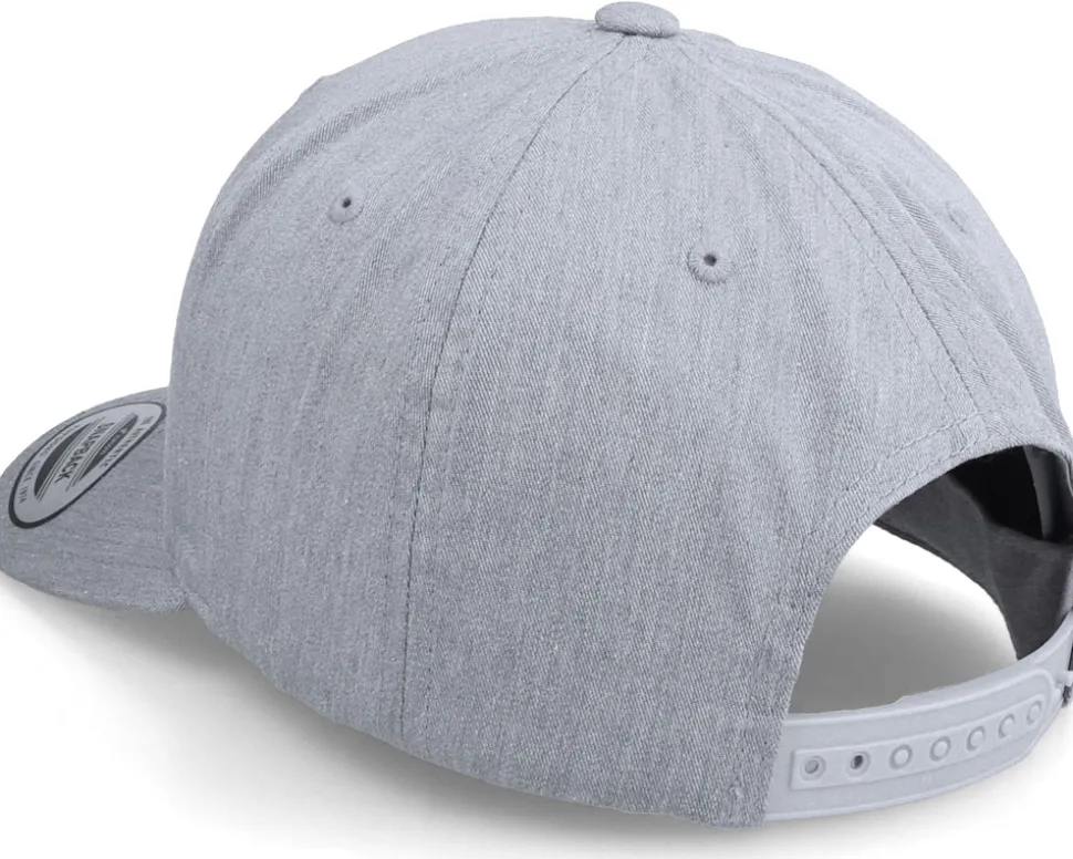 Kids Paper Fox Heather Grey Adjustable - Kiddo Cap