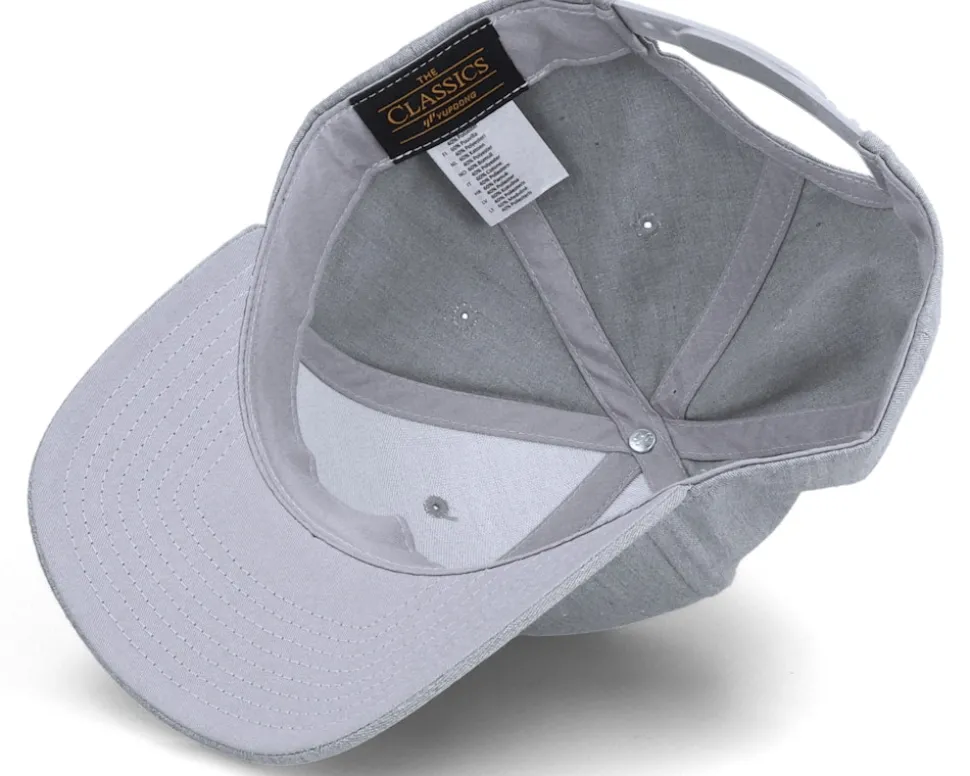 Kids Paper Fox Heather Grey Adjustable - Kiddo Cap