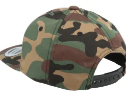 Kids Paper Fox Patch Camo Snapback - Kiddo Cap