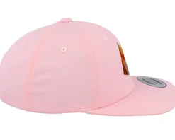 Kids Paper Fox Pink Snapback - Kiddo Cap