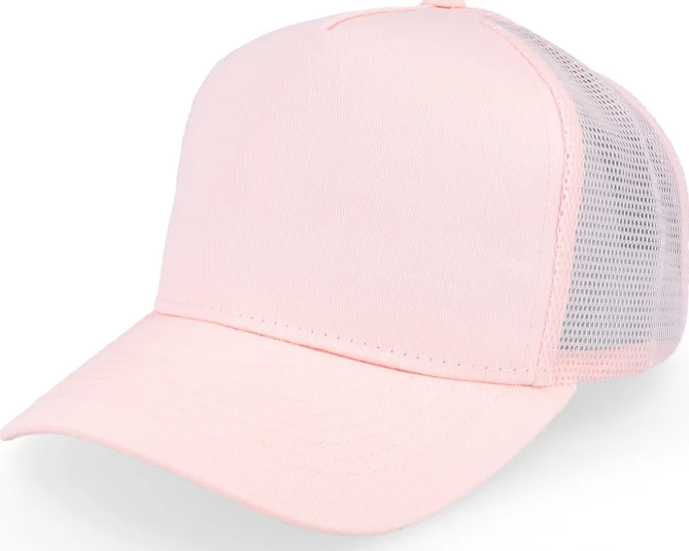 Kids Pastel Pink/Pastel Pink Trucker - Beechfield