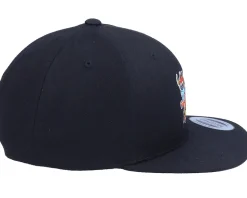 Kids Paxie The Crocosaur Dino Black Snapback - Kiddo Cap