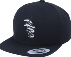 Kids Peeping Claw Black Snapback - Kiddo Cap