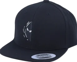 Kids Peeping Monster Black Snapback - Kiddo Cap