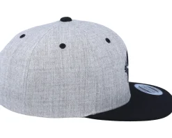 Kids Peeping Monster Heather/Black Snapback - Kiddo Cap