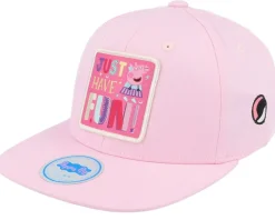 Kids Pink Just Have Fun Patch Snapback - Peppa Pig