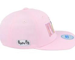 Kids Pink Kind Rainbow Snapback - Peppa Pig