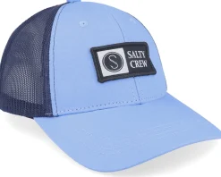 Kids Pinnacle Boys Retro Marine Blue Trucker - Salty Crew