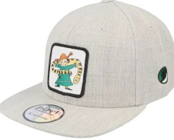 Kids Pippi The Horse Black Snapback - Pippi Longstocking