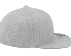 Kids Pirate Flag Side Heather Grey Snapback - Iconic