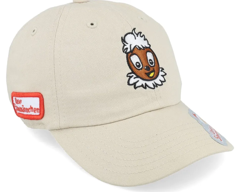 Kids Pittiplatsch Clouds & Stars Khaki Dad Cap - Unser Sandmännchen