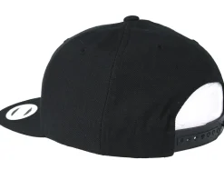 Kids Plane Black/White Kids Snapback - Kiddo Cap